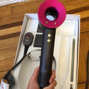 Supersonic hair dryer